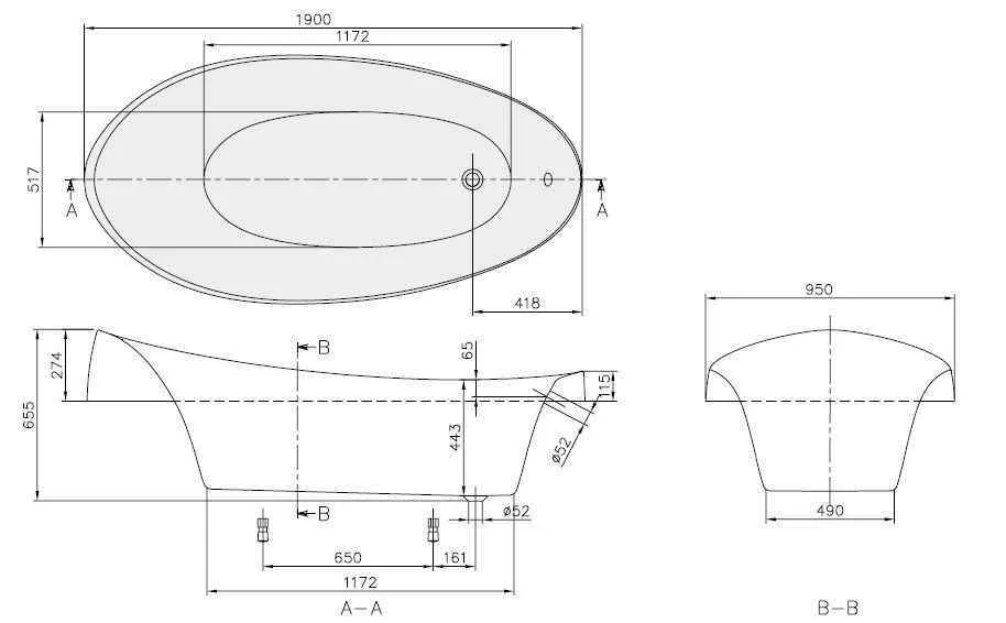 Ванна Villeroy&Boch Aveo UBQ194AVE7V-96