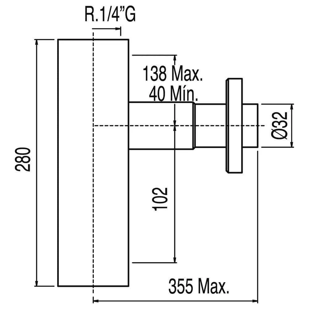 Сифон для умивальника Tres 10710342OM