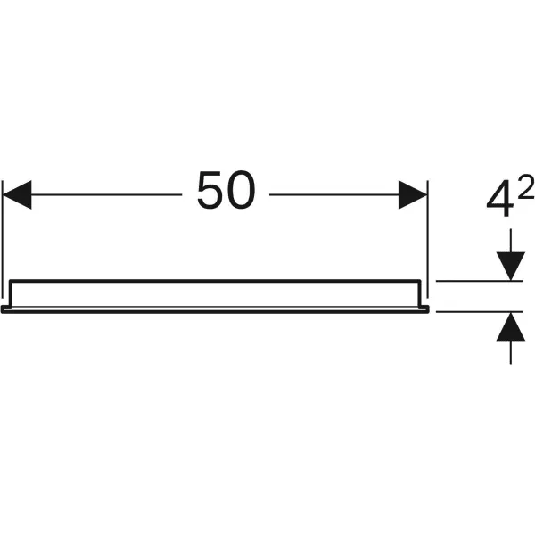 Зеркало с подсветкой Geberit Option Basic 500.581.00.1