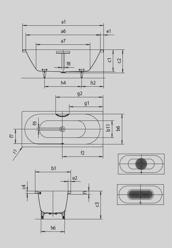 Ванна Centro Duo 2832 0001 0001