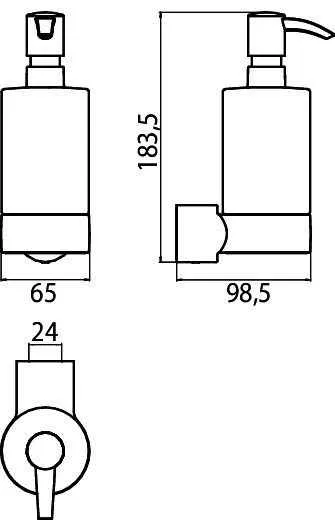 Дозатор Emco Fino