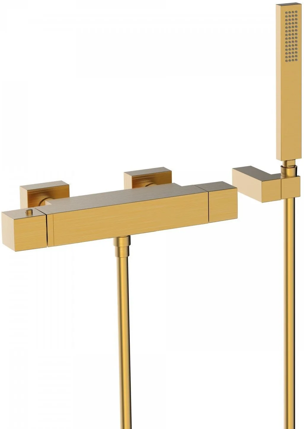 Набор: смеситель для ванны с душевым набором Tres Slim 20217409OM