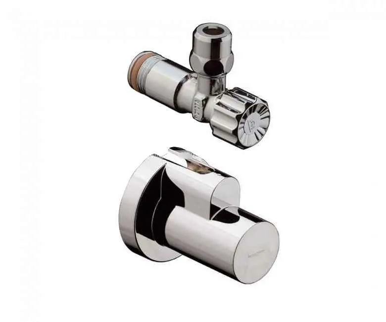 Вентиль кутовий hansgrohe, хром 13954000