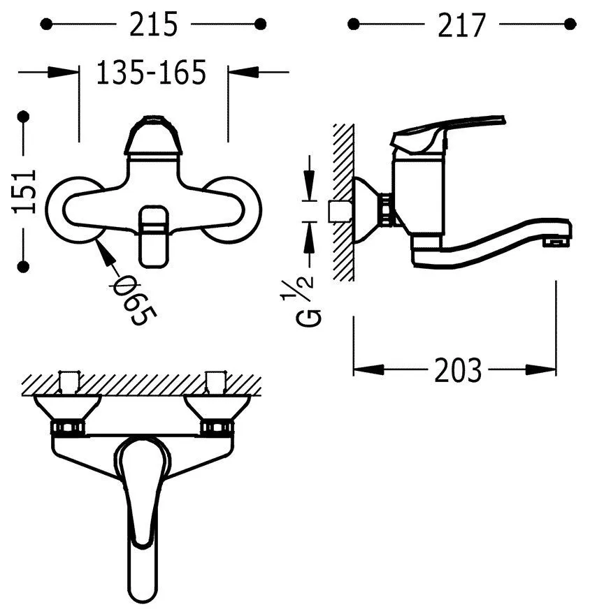 Смеситель на кухню Eco - Tres 7032003