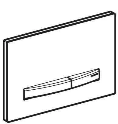 Клавіші змиву води Geberit Sigma 50 115.788.TG.2