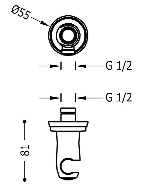 Тримач Tres Clasic 24218201LV