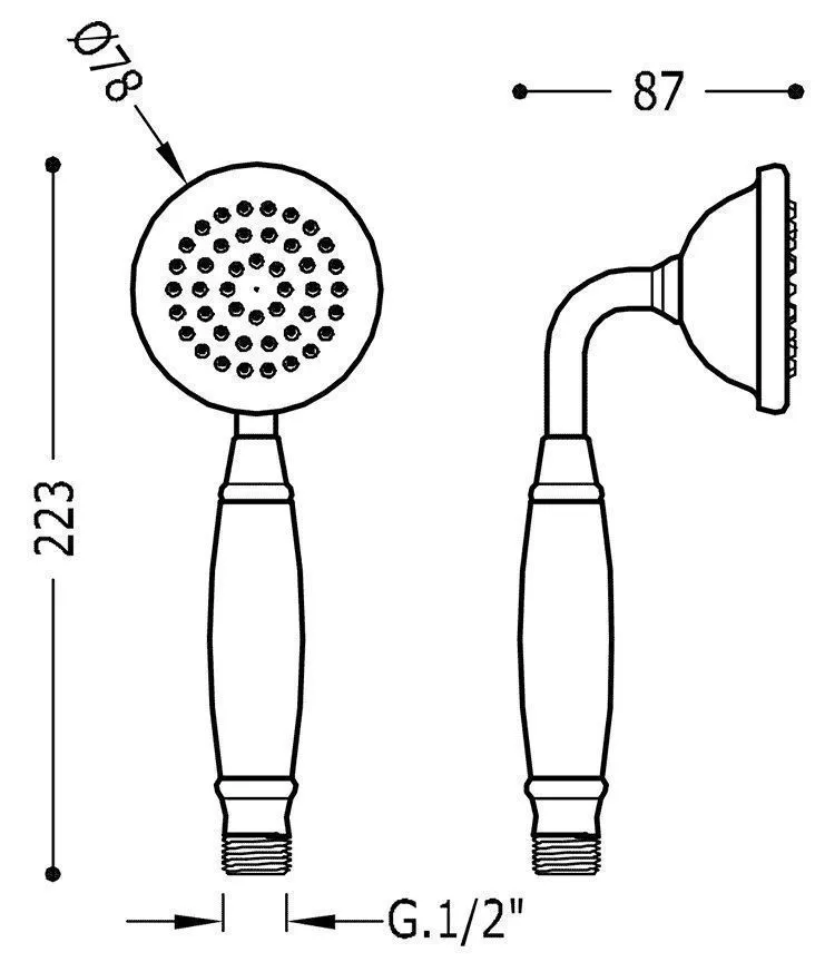 Ручной душ Tres Clasic 29963109AC