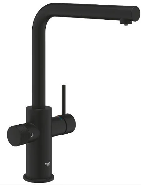 Blue Pure Minta Смеситель кухонный для фильтра, с выдвижным изливом 30590KF0