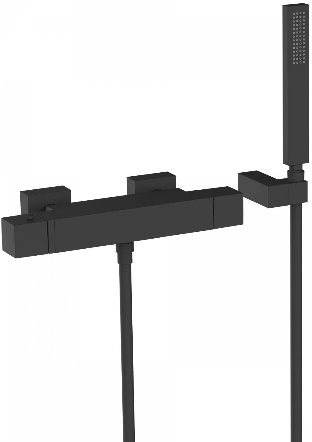 Набор: смеситель для ванны с душевым набором Tres Slim 20217409NM