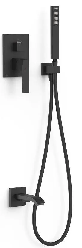 Набор: Смеситель для ванны с душевым набором Tres 20228007NM