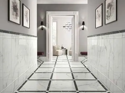 Плитка для підлоги 59,5х59,5 MarmoChic Essential White Pol ( Villeroy&Boch)