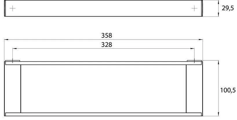 Панель для ніші  HUPPE PURANO_202187.055 1866 001 36
