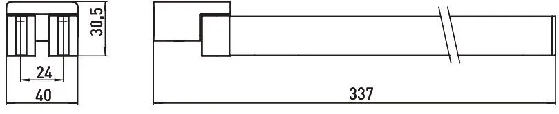 Полотенцедержатель Emco Loft 0550 001 31