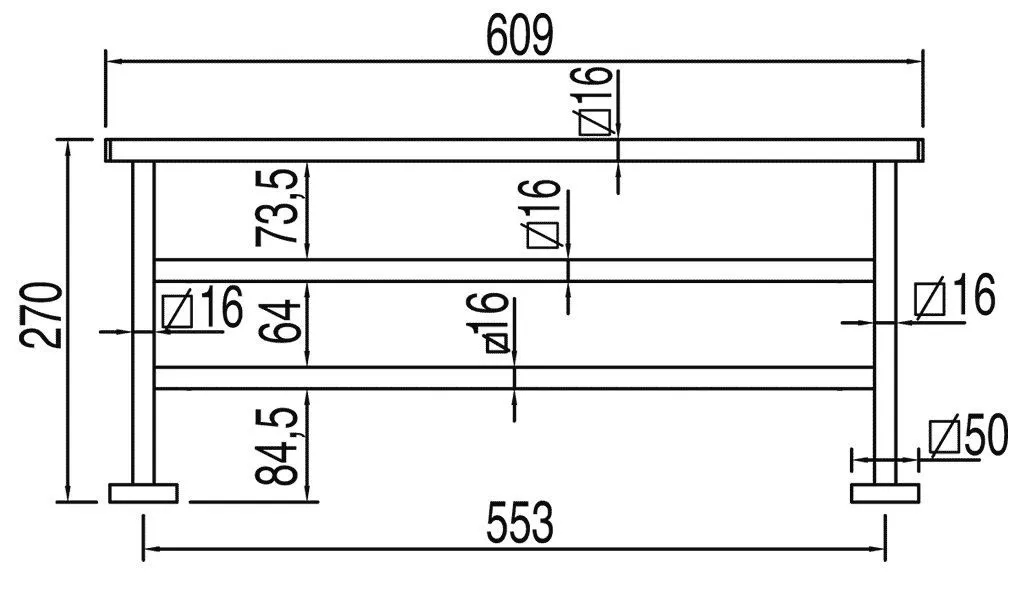 Полочка Tres Cuadro 10763608