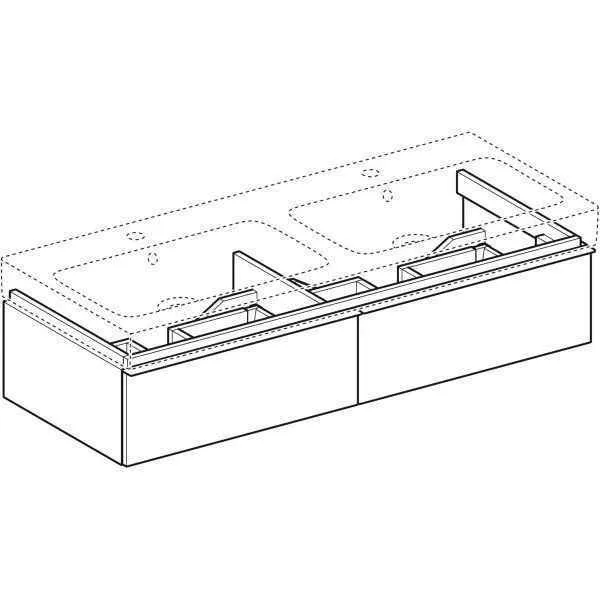 Ящик під умивальник Geberit  iCon 841222000