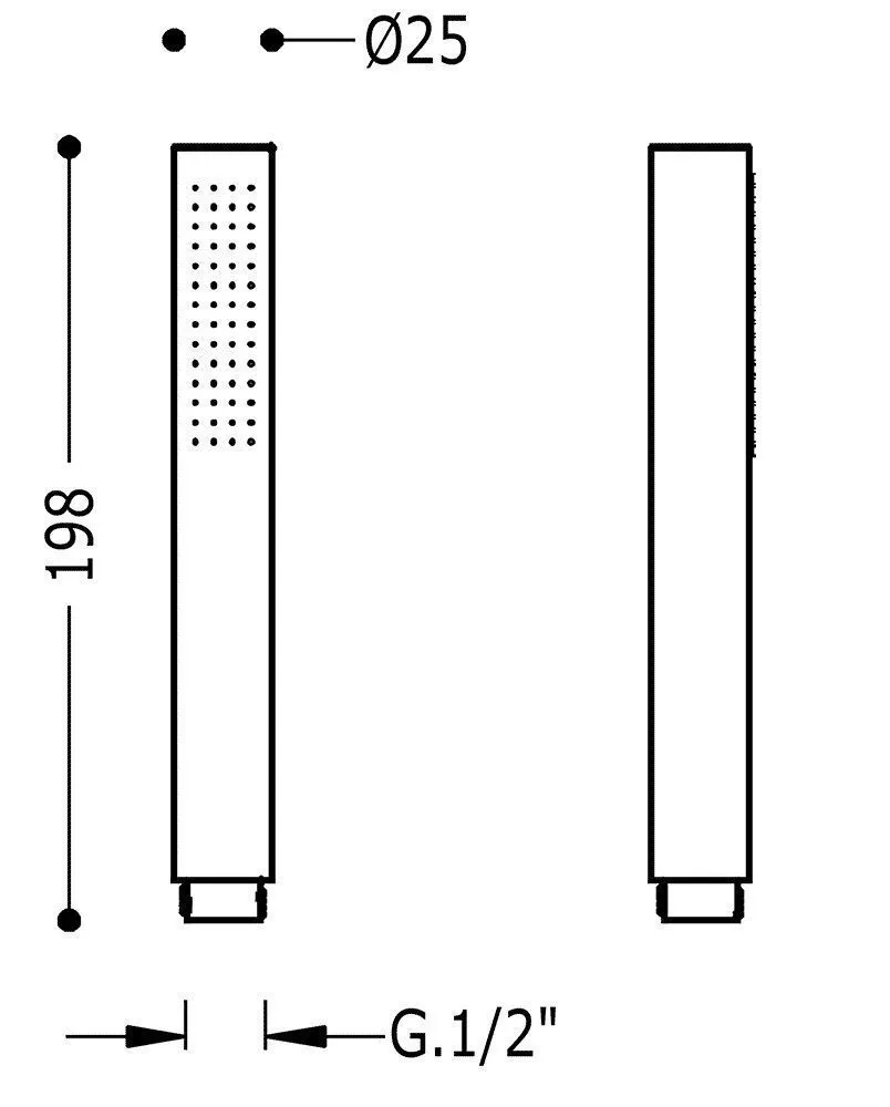 Ручний душ Tres 03411601AC