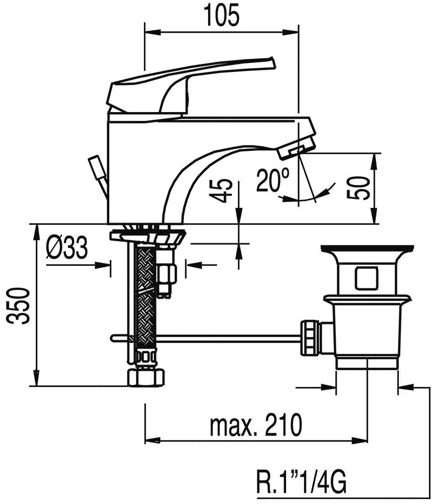 Смесители для раковины Eco - Tres 17510402