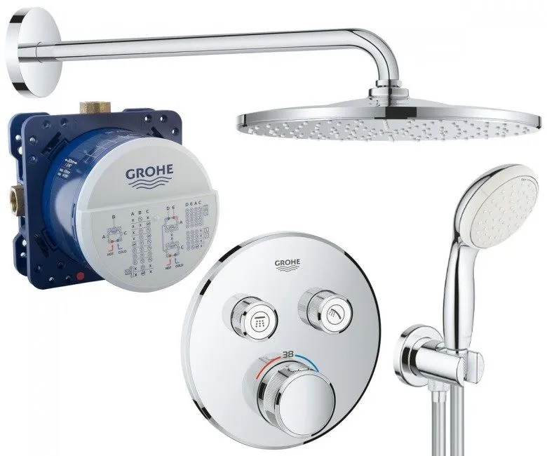 Душова система з термостатом Grohe Smartcontrol 26406SC1