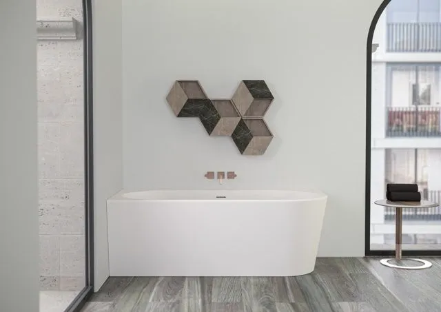 Пристенная ванна Knief Wall Corner правосторонняя / левосторонняя wall xs r Белый матовый 0100-255-R