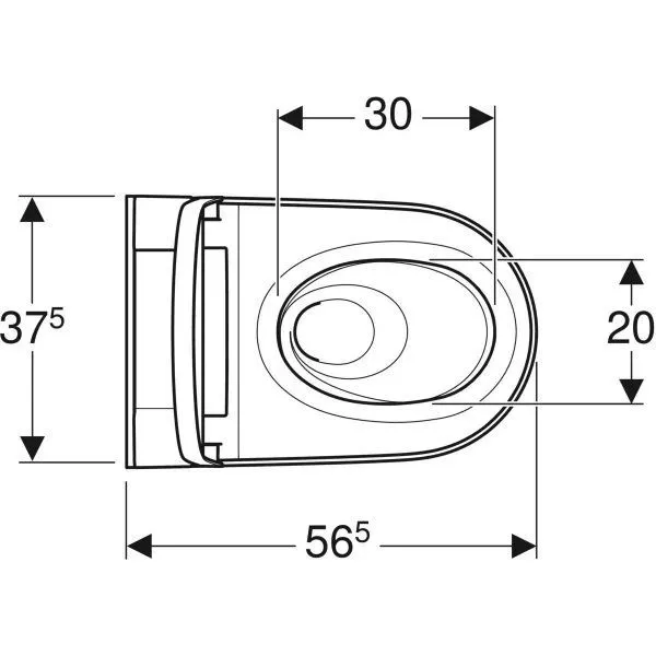 Унитаз Geberit AquaClean Sela (с функцией биде) 146.224.11.1