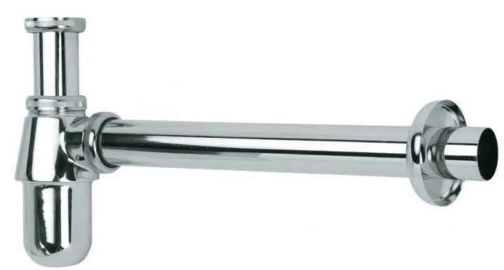 Jimten Сифон для раковини пляшковий. латунь, хром 030007