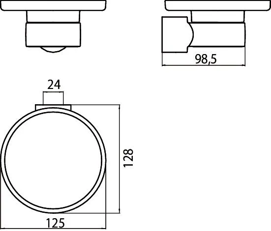 Мыльница Emco Fino