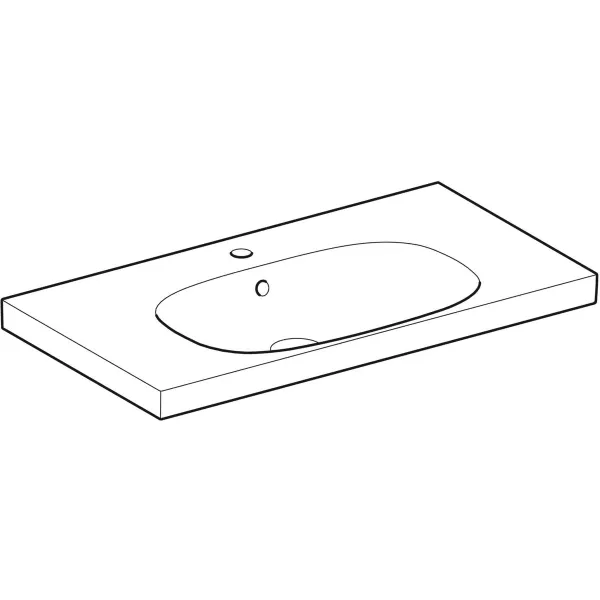 Умывальник подвесной Geberit Acanto 500.623.01.2