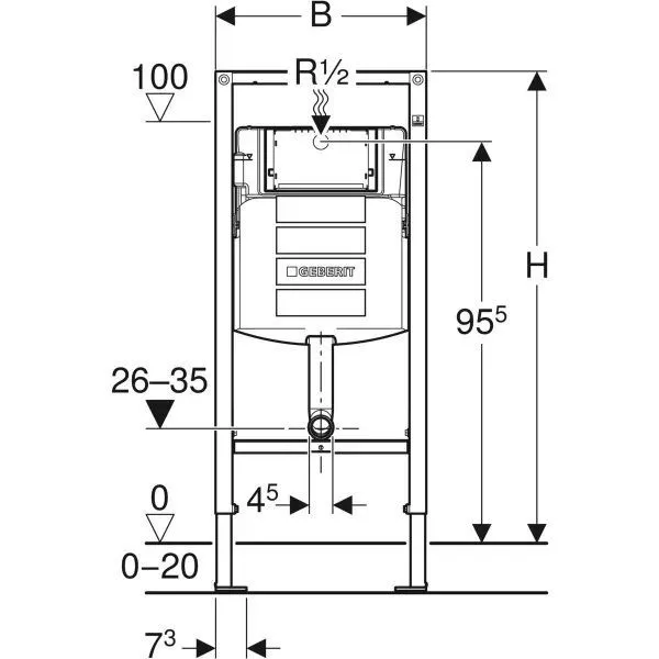 Інсталяція Geberit Sigma