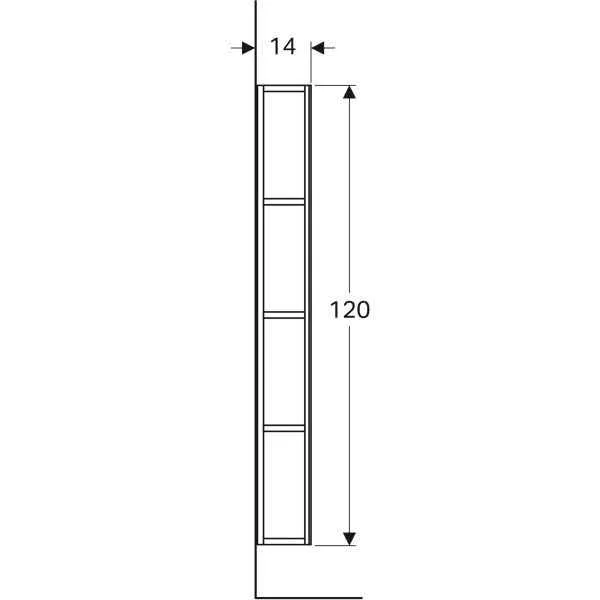 Стелаж Geberit iCon 840028000