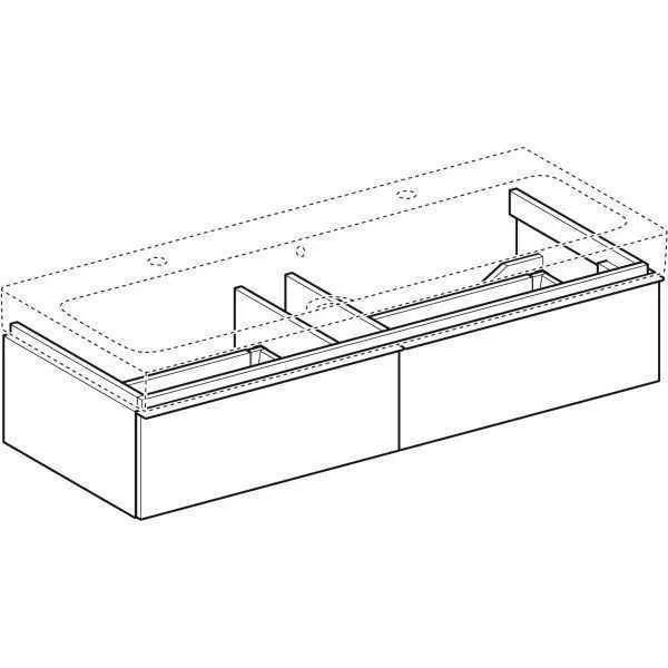 Ящик під умивальник Geberit  iCon 841122000