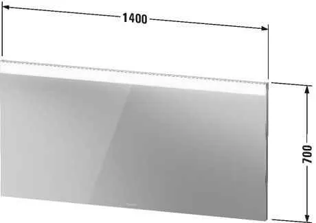 Дзеркало з підсвіткою Duravit LM784400000