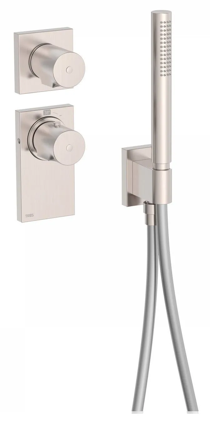 Термостат для душа и душевой набор Tres Block System 20635291AC