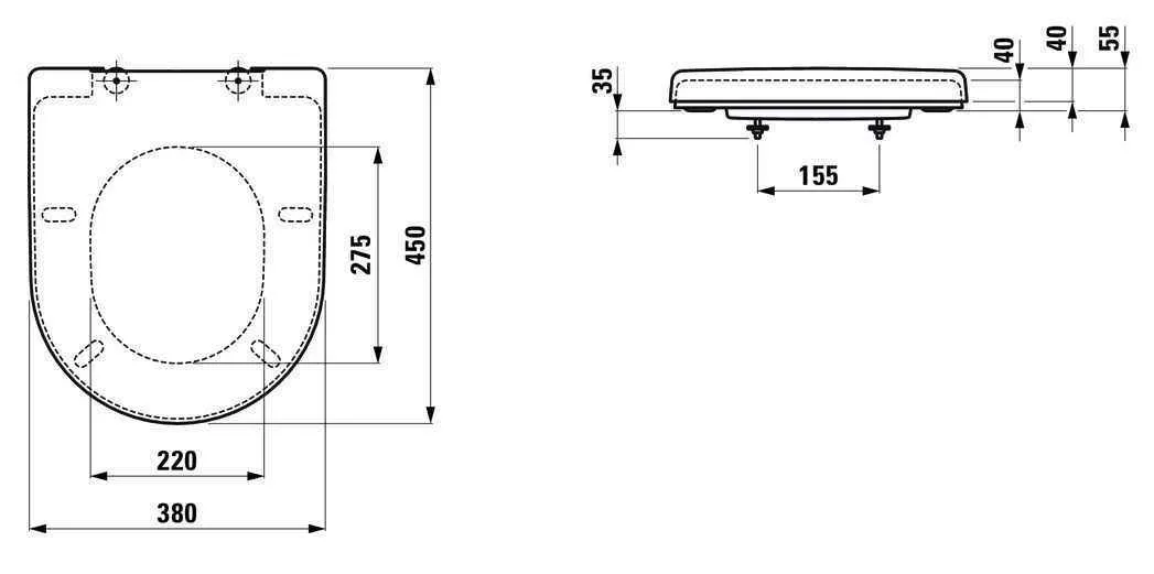 Умивальник Laufen PRO S H8139650001041 H8969503000001