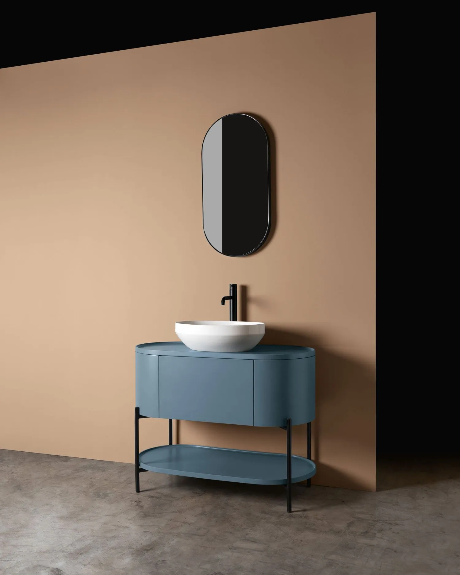 Decus Раковина овальна на стільницю 50*35 см, білий