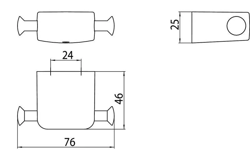 Крючок Emco Trend 0278 001 00