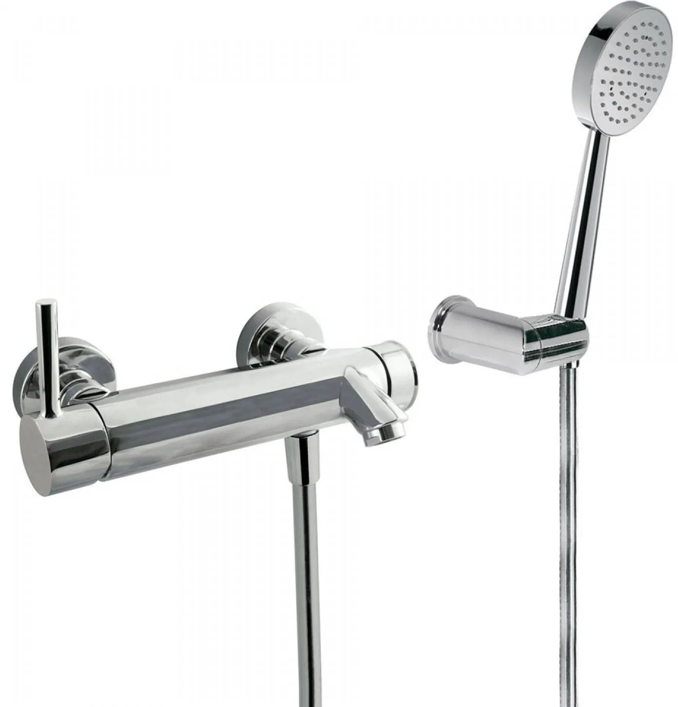 Набор: Смеситель с душевым набором Tres Alplus