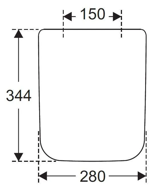 Крышка к писсуару Villeroy and Boch Finion / Venticello 8M10S1RW