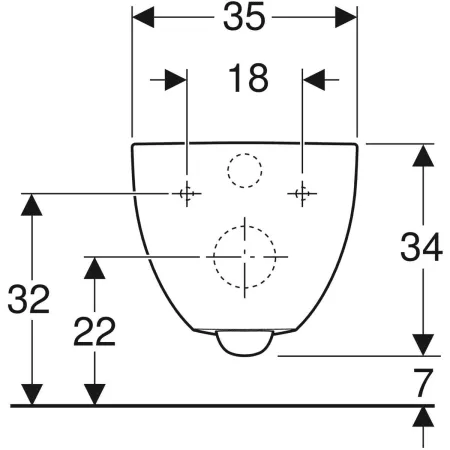 Унитаз подвесной Geberit Acanto