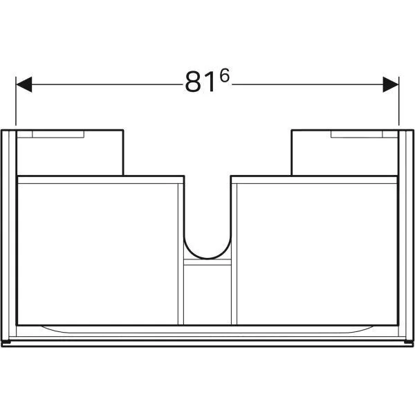 Выдвижной ящик Geberit XENO 500.508.01.1