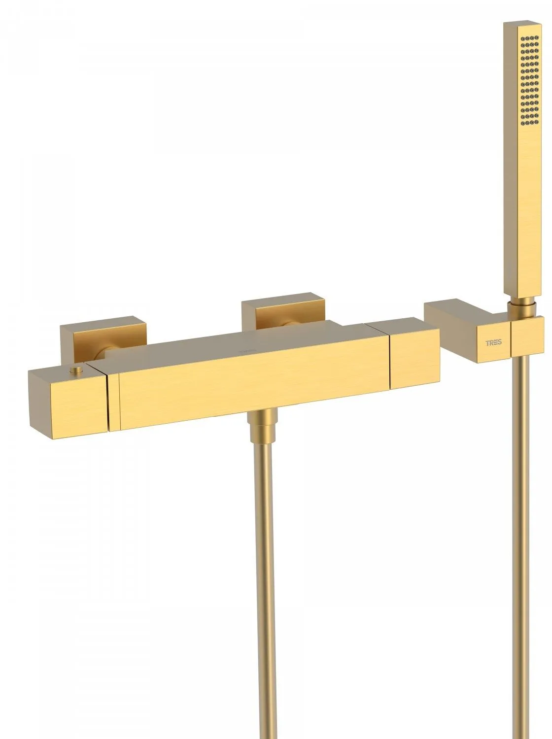 Набор: Термостат для ванної з душовим набором  Cuadro Tres 007174039OM