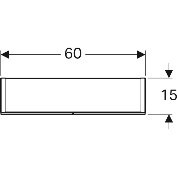 Зеркальный шкафчик Geberit Option Basic 500.582.00.1