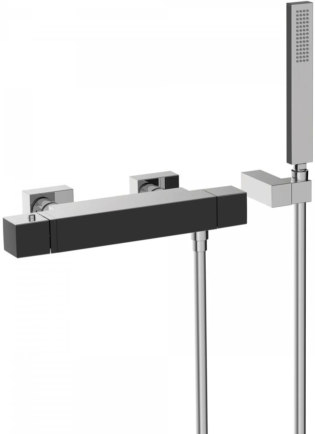 Набор: смеситель для душа с душевым набором Tres Slim 20216409NE