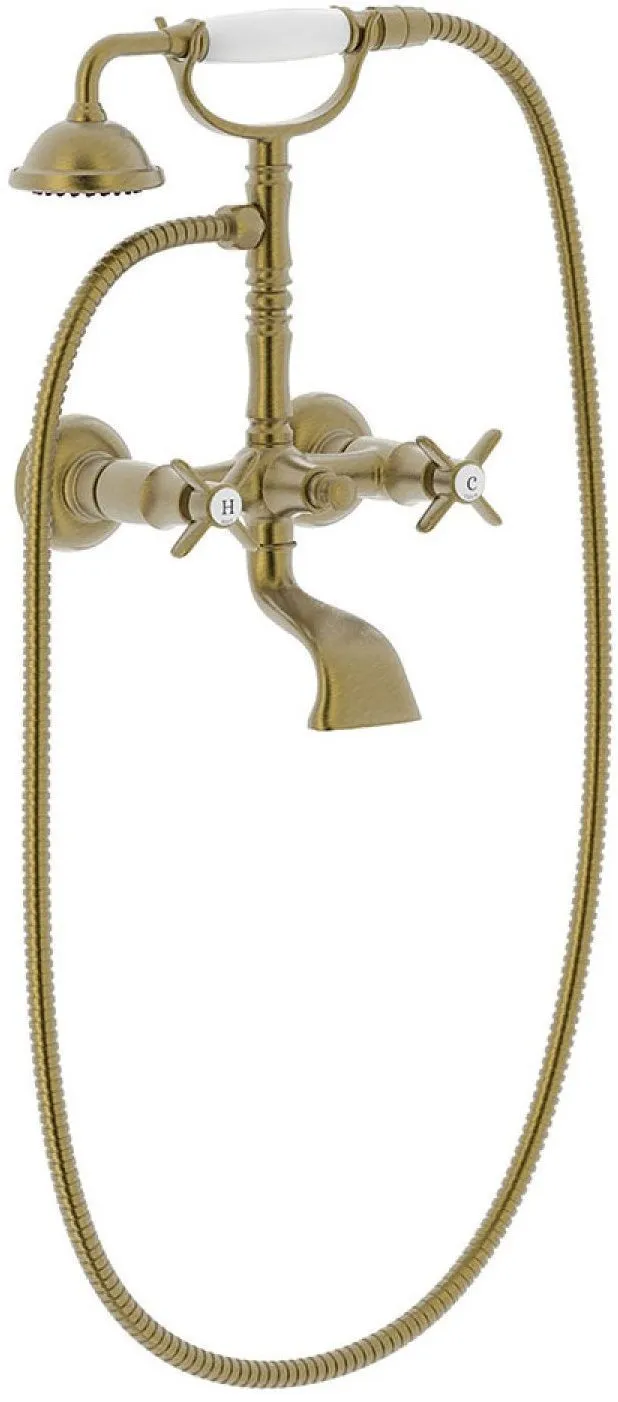 Наборы: Смесители для ванны с душевыми наборами Tres Clasic 24217601LM