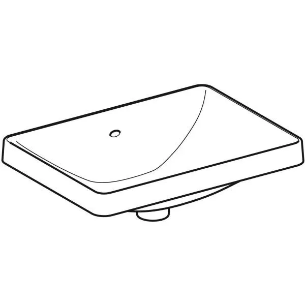 Раковина встраиваемая в столешницу Geberit VariForm 500.737.01.2