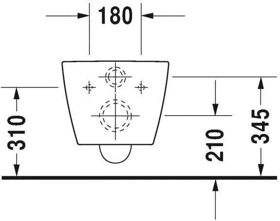 Унітаз підвісний Duravit ME by Starck