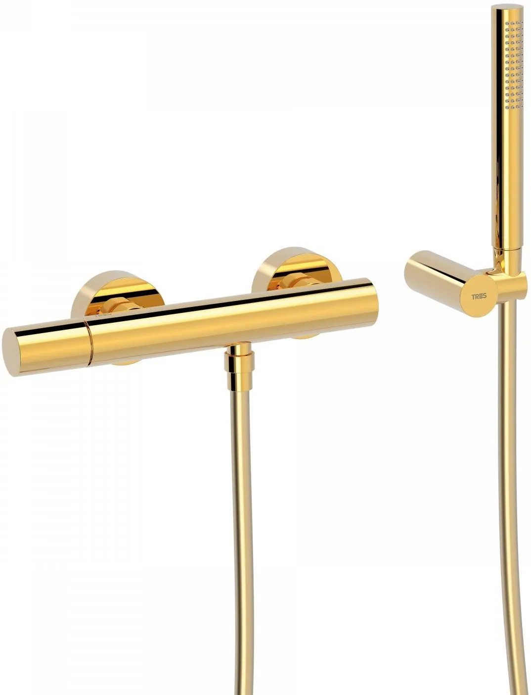 Набор: Смеситель для душа с душевым набором  Study Tres 26116701OR