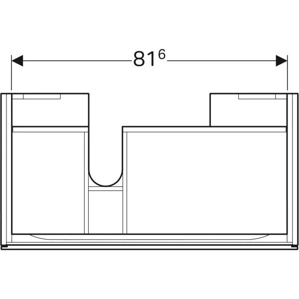 Выдвижной ящик Geberit XENO 500.513.00.1