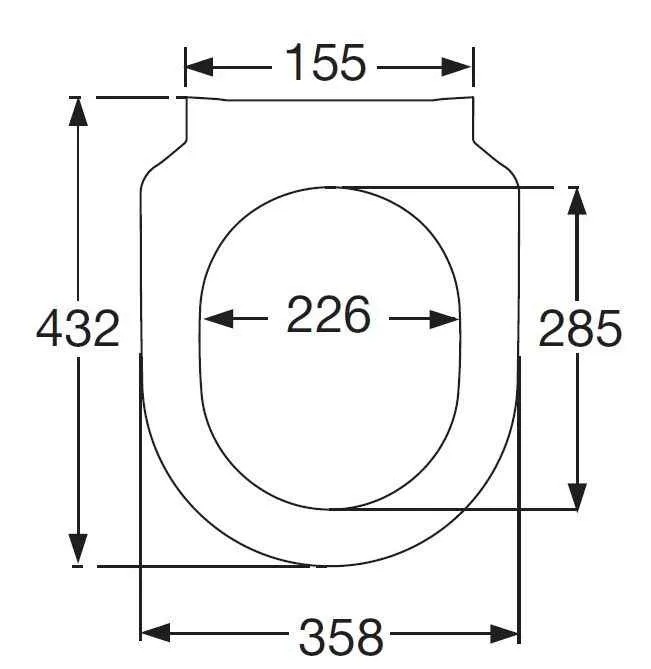 Підвісний умивальник Villeroy and Boch O. Novo 9M87S101