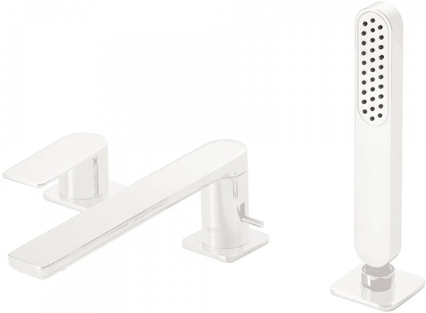 Смеситель для ванны Tres Loft 20016201BM