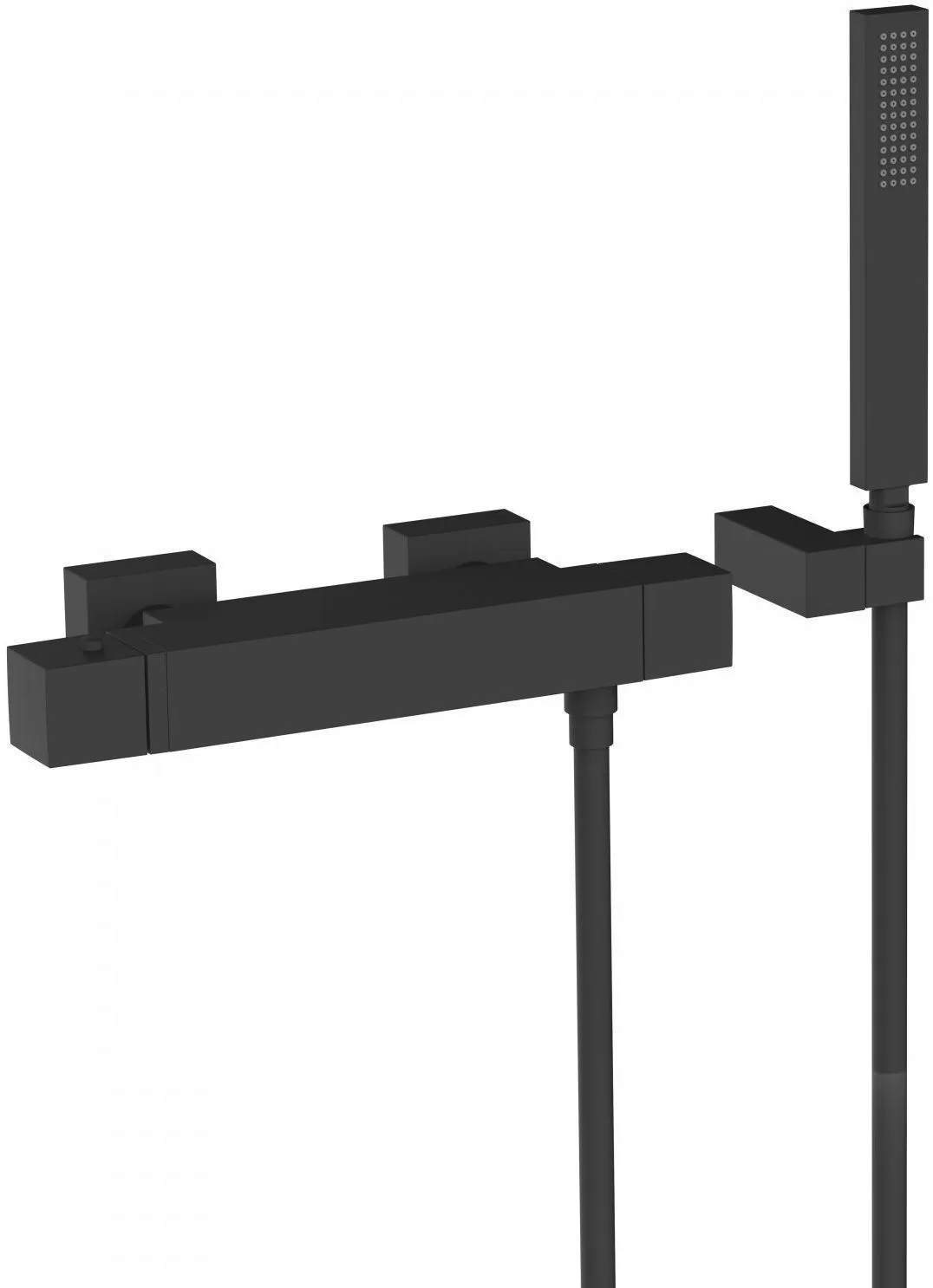 Набор: смеситель для душа с душевым набором Tres Slim 20216409NM